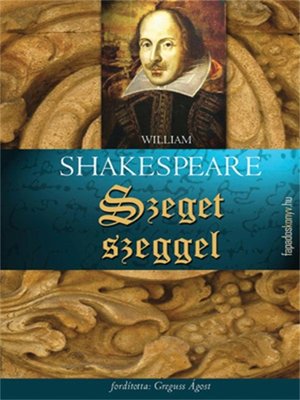 cover image of Szeget szeggel